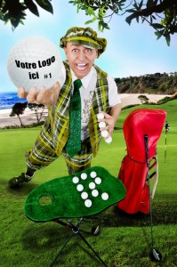Magician roger benoit for golf tournaments